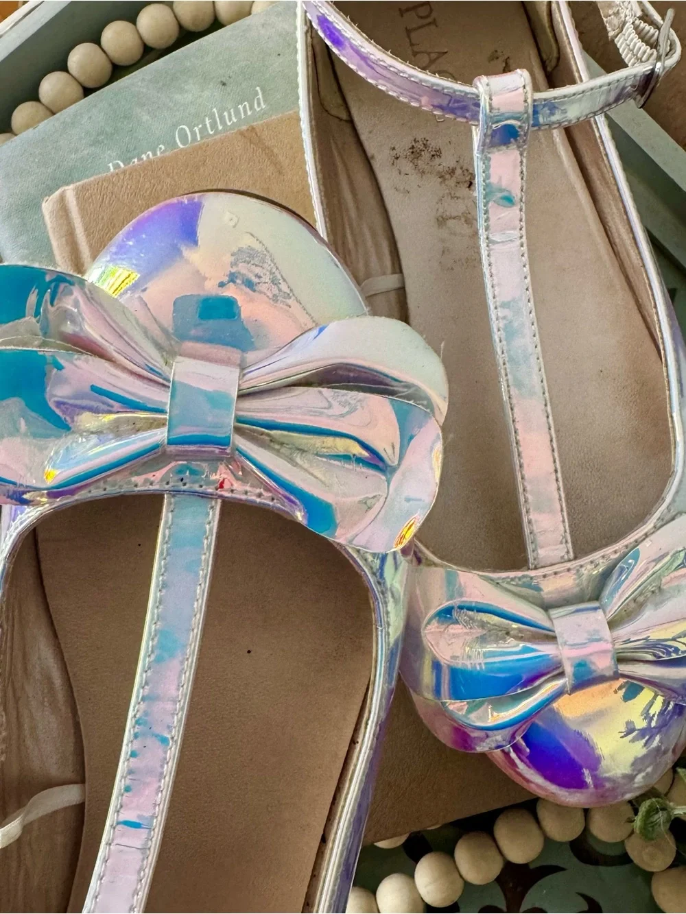 The Childrens Place iridescent strap
